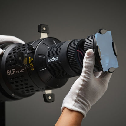 Modeleur projecteur gobo Godox LED Bowens, rotation à 360 degrés