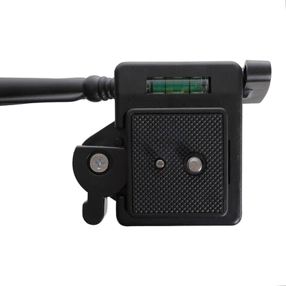 Plateau rapide et niveau à bulle de la rotule du monopode Falcon Eyes MP-3