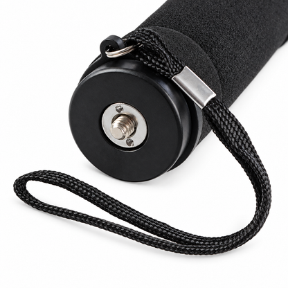 Tête du monopode Nest WT-1003 avec vis 1/4" et dragonne tressée