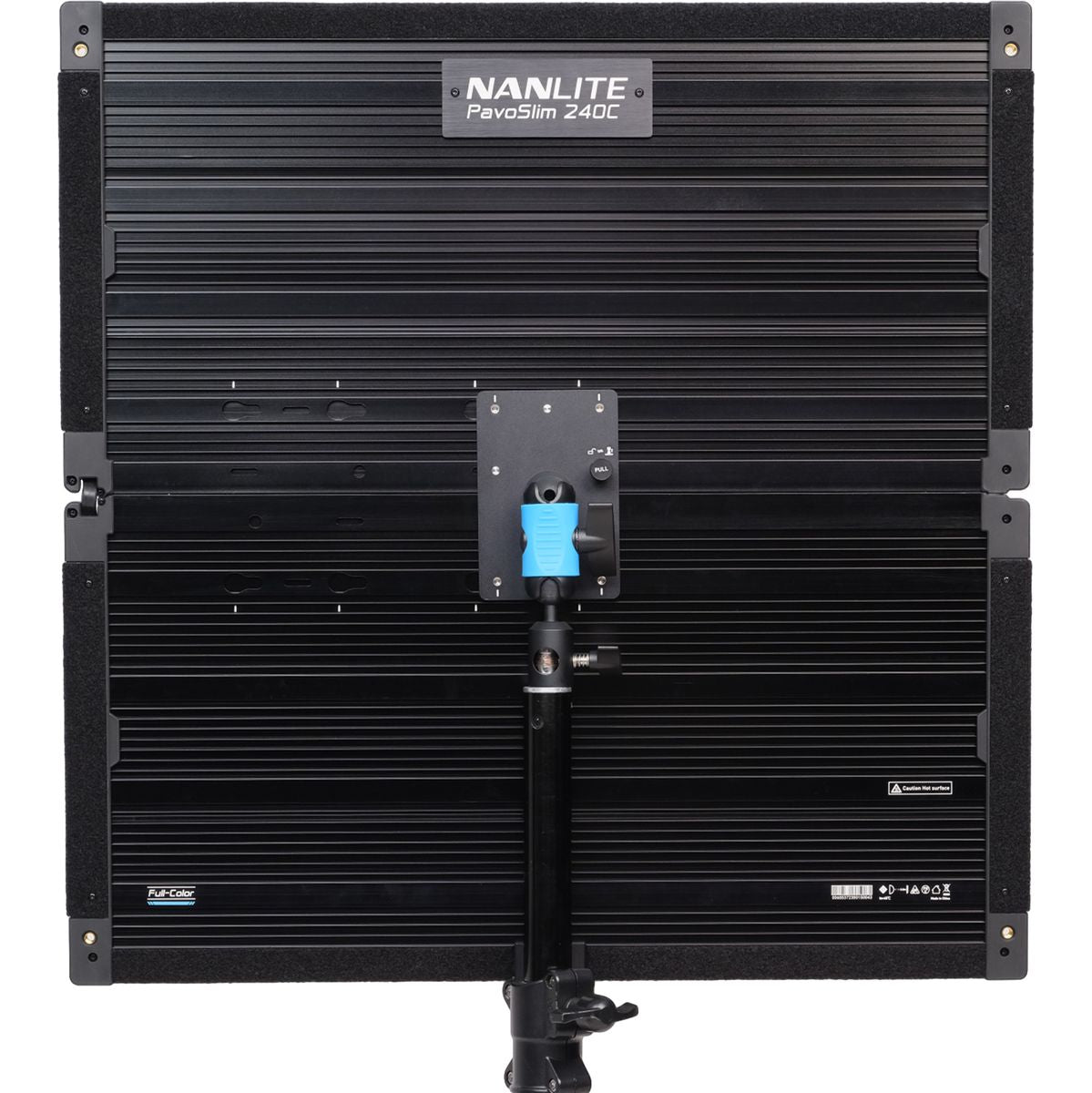Panneau LED Nanlite Pavoslim 240C, plié en deux