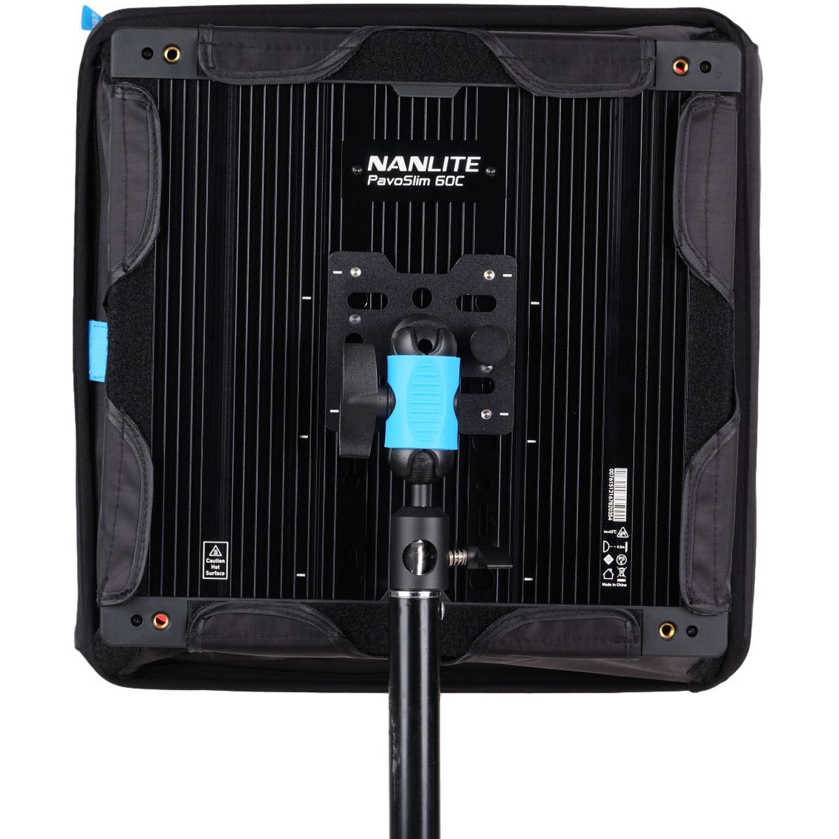 Panneau LED Nanlite Pavoslim 60C, panneau de contrôle