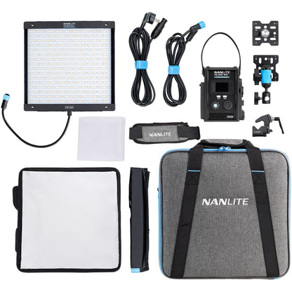 Panneau LED Nanlite Pavoslim 60C, vue de face