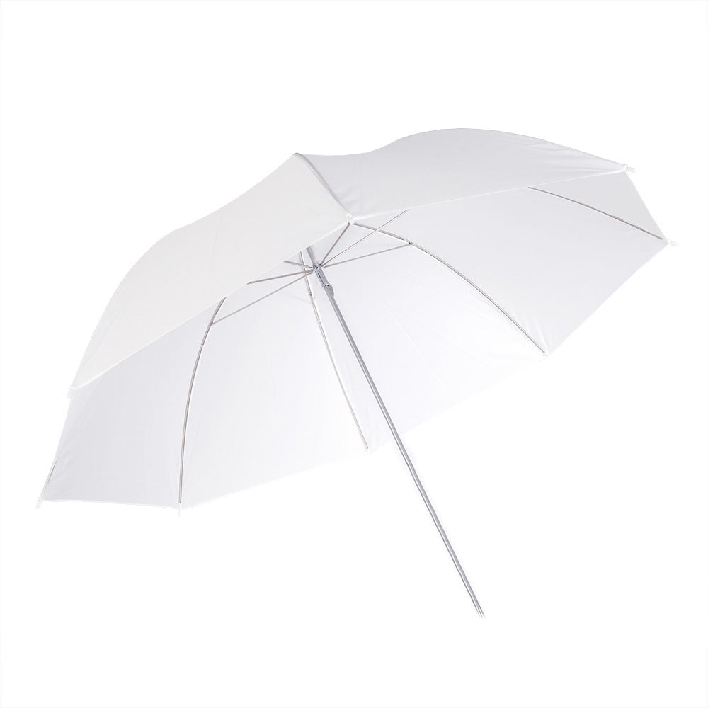 Parapluie Falcon Eyes UR-48T blanc diffusant de 122 cm ouvert 