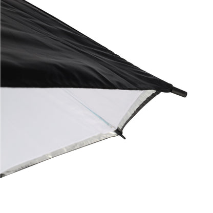 Bord de toile du parapluie Linkstar PUK-84WB, face noire et face blanche à liseré