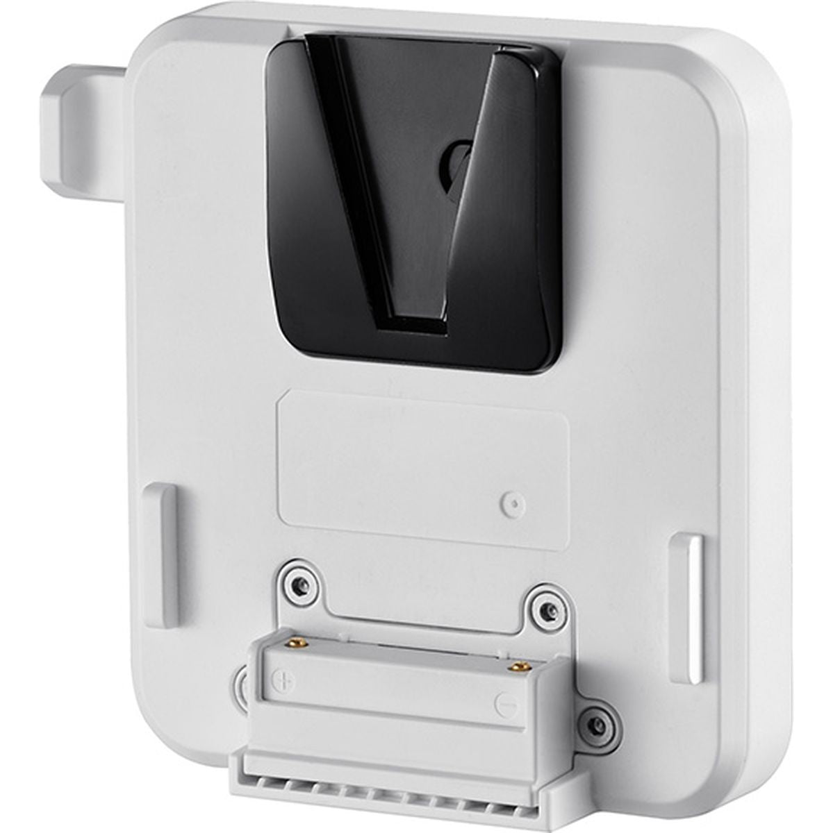 Plaque adaptateur Godox ML-VMA blanche avec platine V-Mount noire et connecteur 