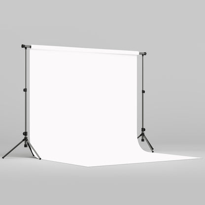 Fond papier blanc trépied