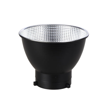 Réflecteur standard Sirui de 18 cm de profil, extérieur noir, intérieur argenté et monture Bowens