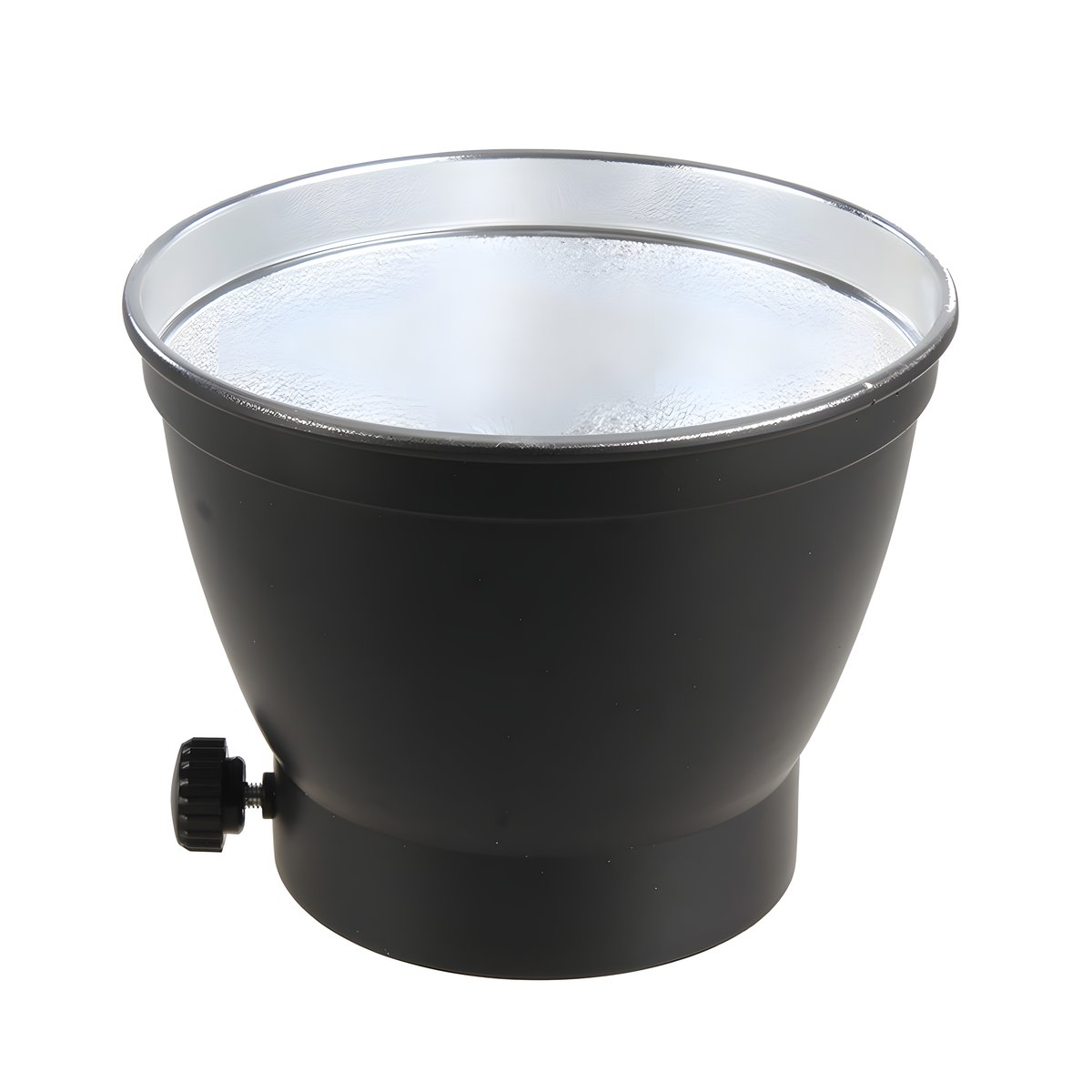 Réflecteur StudioKing SK-SR15 noir à intérieur argenté, vis de serrage sur le col