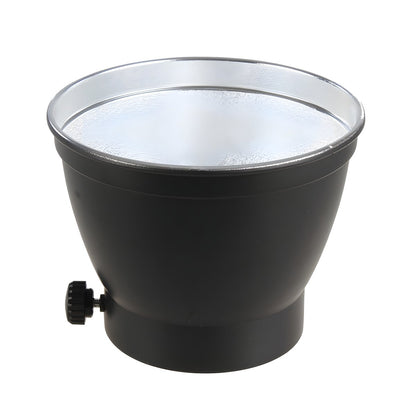 Réflecteur StudioKing SK-SR15 noir à intérieur argenté, vis de serrage sur le col