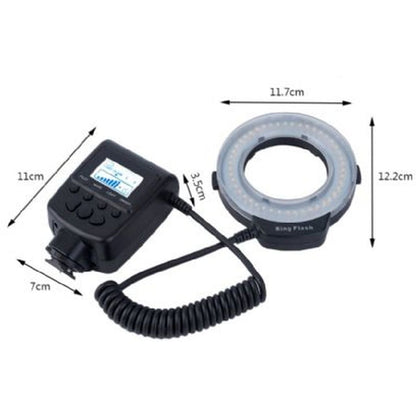 Ring light LED macro StudioKing RL-130, bagues adaptatrices et filtres