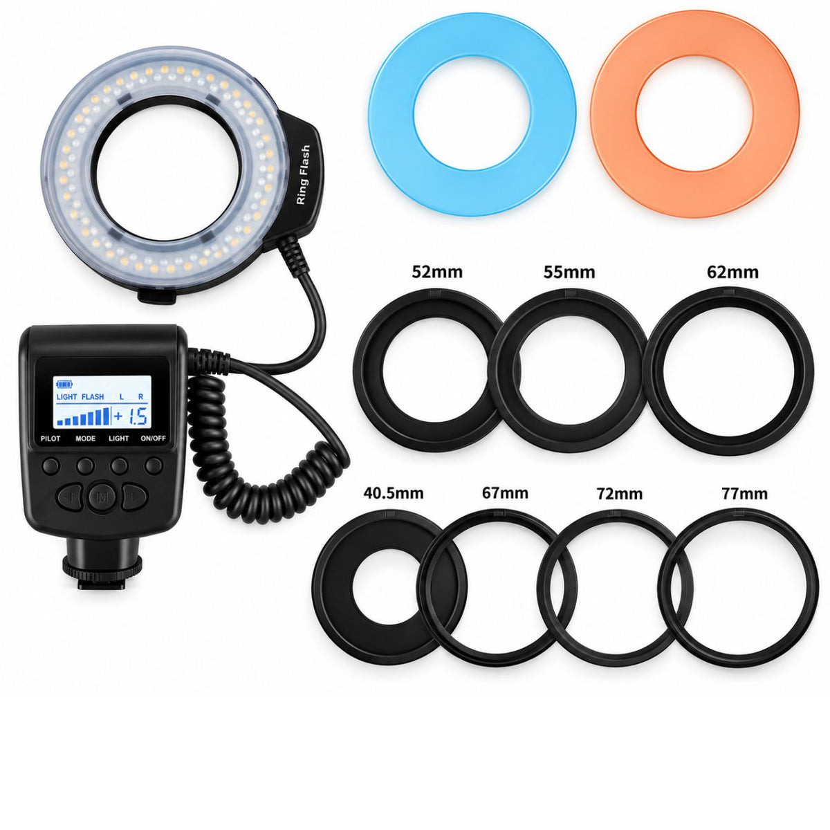 Ring light LED macro StudioKing RL-130, packaging