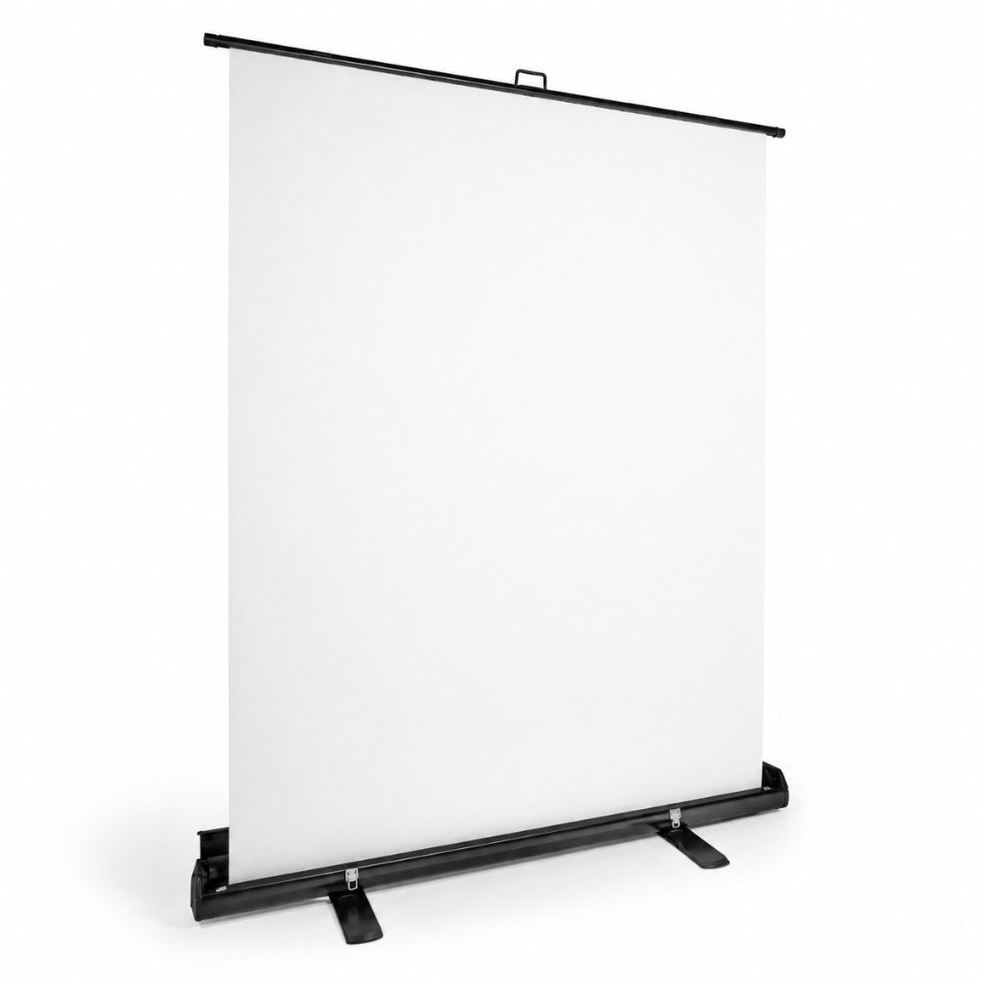roll up fond blanc pliable