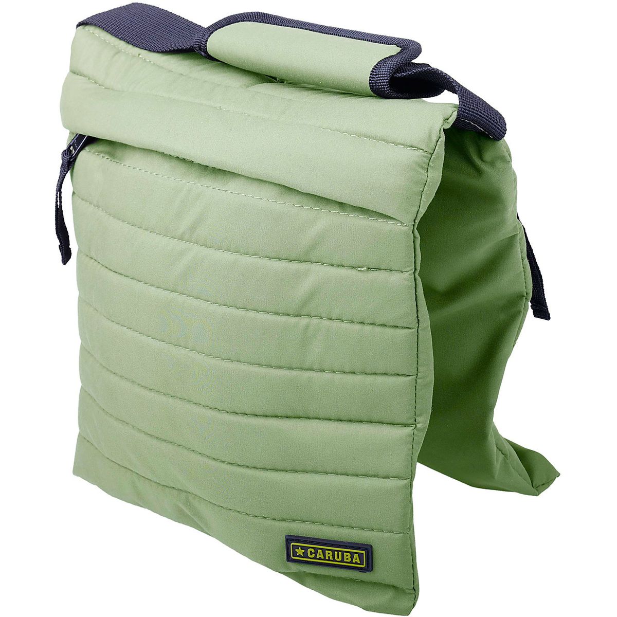 Sac de lest Caruba Double vert, compartiments ouverts