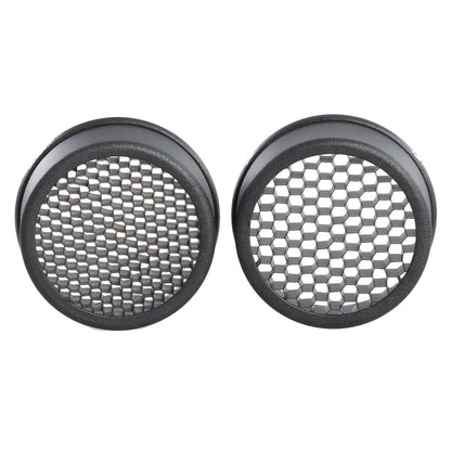 Les deux grilles nid d'abeille de 6 cm fournies avec le snoot Falcon Eyes FEA-CS