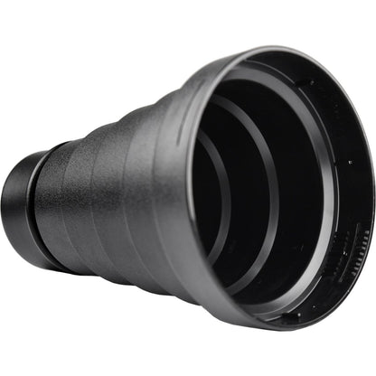 Snoot Godox SN-04 vu côté fixation, bagues de montage intérieures visibles