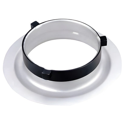 Bague d'adaptation blanche à baïonnette de la softbox Linkstar LQA