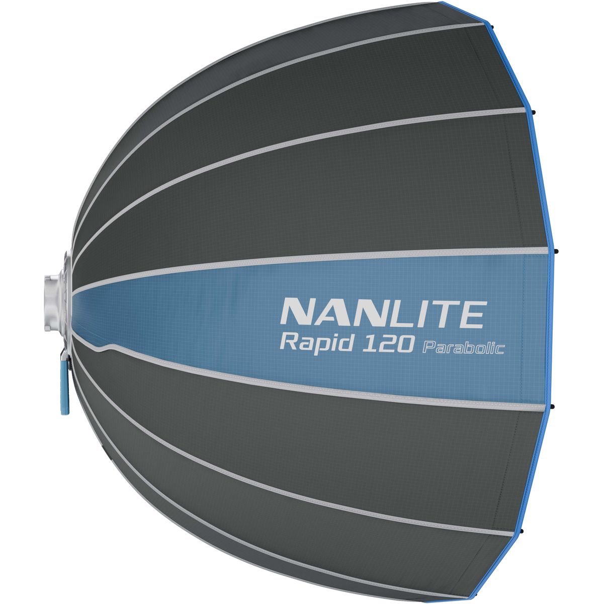 Softbox parabolique rapide Nanlite 120cm, grille nid d'abeille 