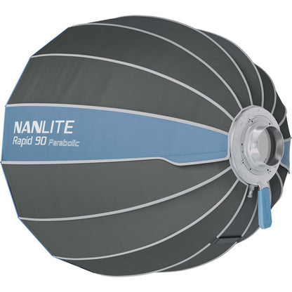 Softbox parabolique rapide Nanlite 90cm, housse de transport 