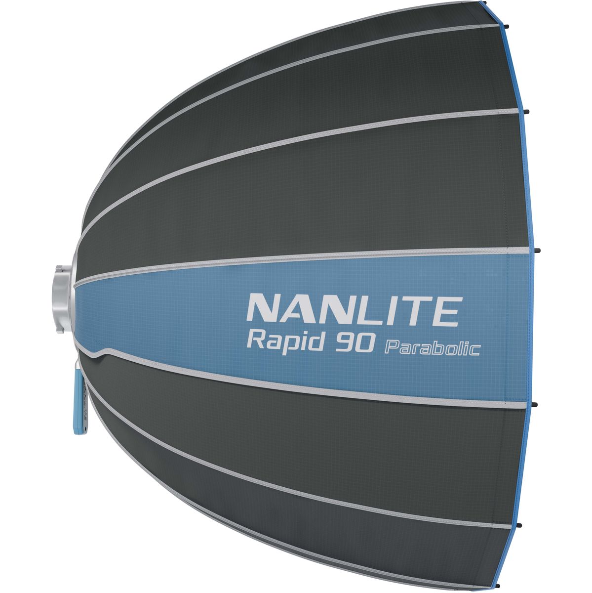 Softbox parabolique rapide Nanlite 90cm, mécanisme d'ouverture #Diamètre_90cm