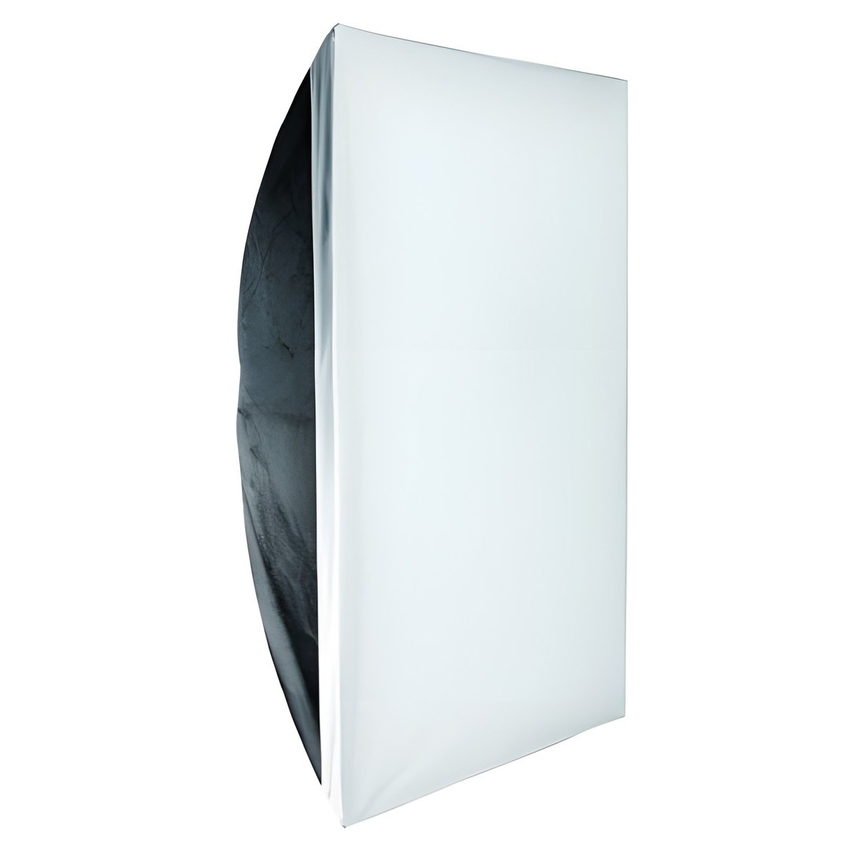 Softbox pliable Linkstar QSSX 60x90 cm rectangulaire de trois quarts, face diffusante blanche 