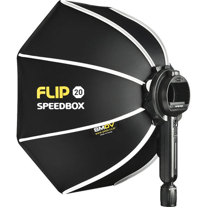 Softbox SMDV Speedbox-FLIP 50cm, housse de transport 