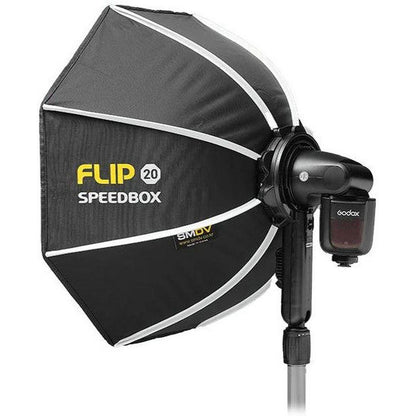 Softbox SMDV Speedbox-FLIP 50cm, poignée de réglage 
