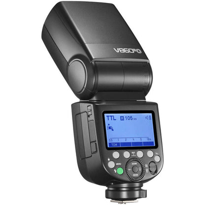 Speedlite Godox V860III monture Pentax, vue face 