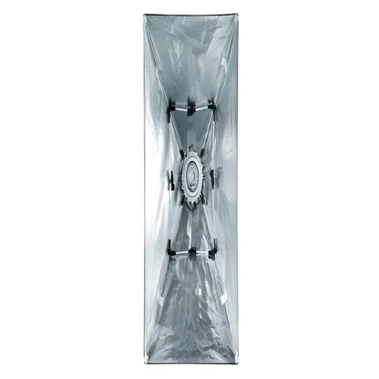 Intérieur argenté de la striplight Linkstar QSSX-30150HC vu de face 