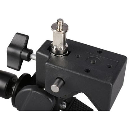 Super Clamp Falcon Eyes CL-22, fixé sur un tube