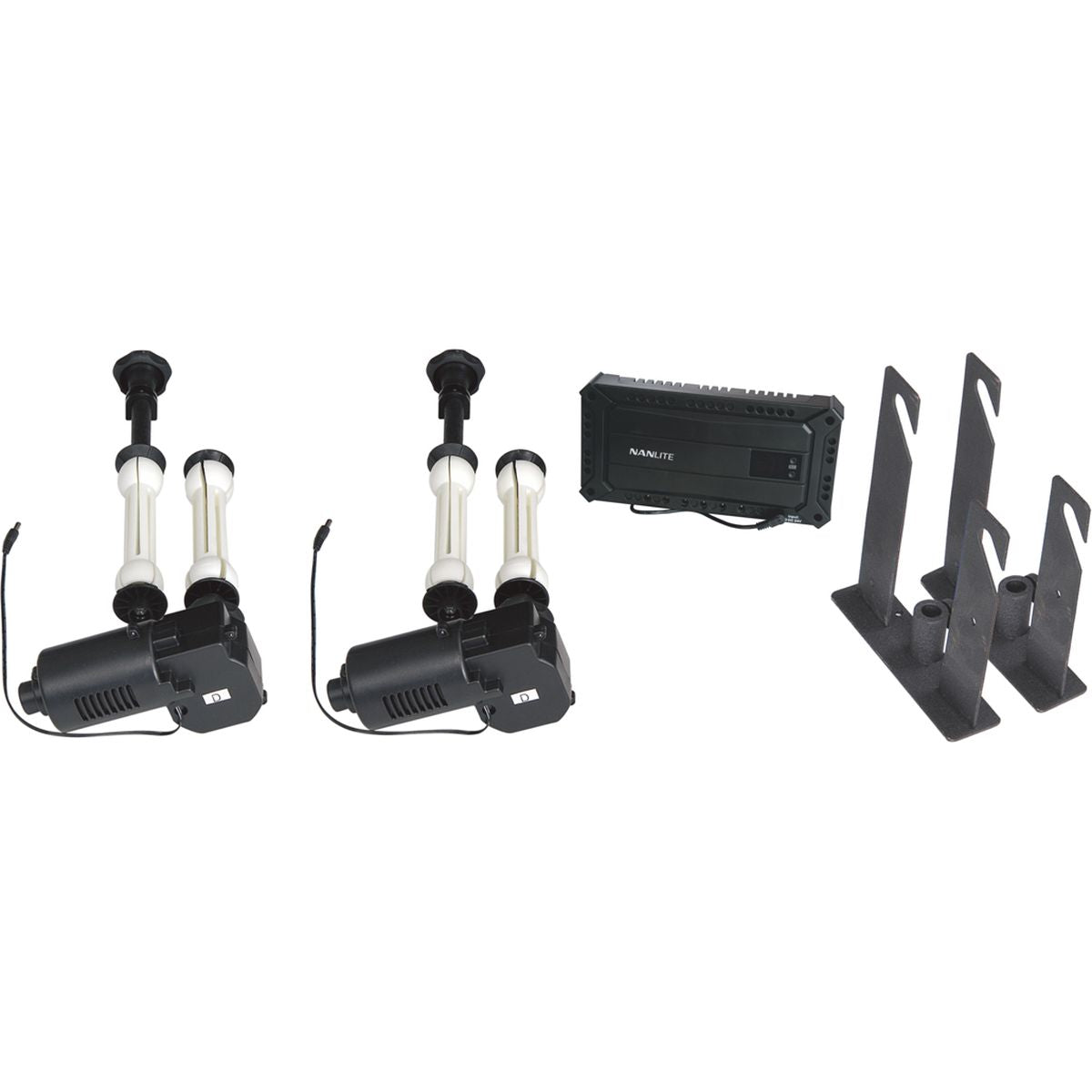 Support de fond photo motorisé Nanlite - 2 axes 