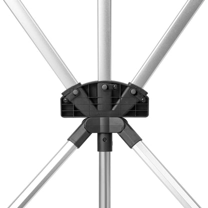 Support de fond photo X-Drop Pro Westcott - détail de la profondeur réglable