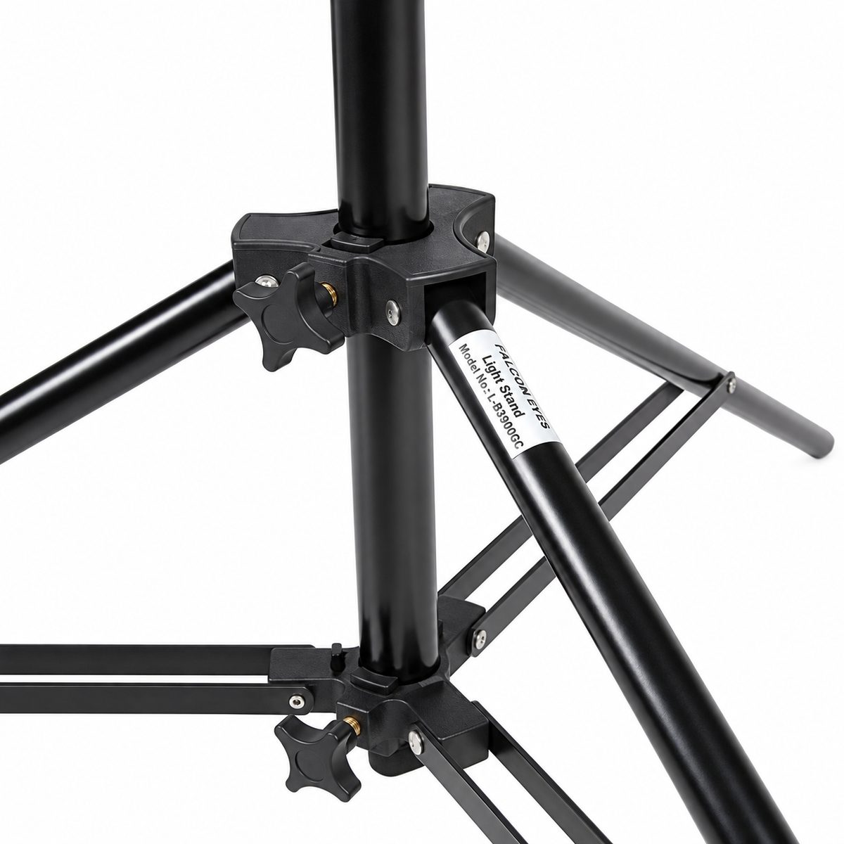Base à trois jambes du pied L-B3900GC livré avec le support de fond Falcon Eyes B-1313