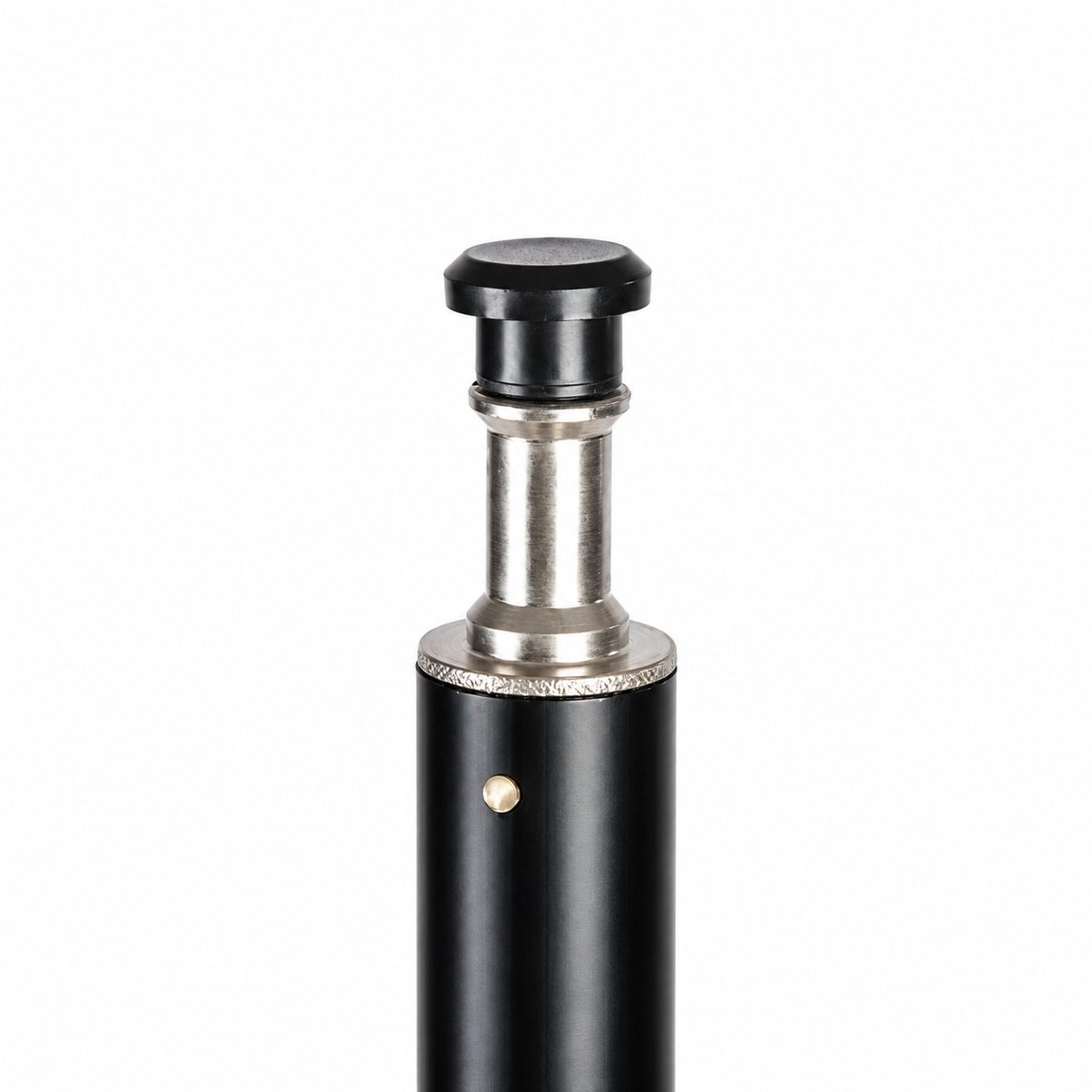 Spigot au sommet d'un pied du support de fond Falcon Eyes B-1313, en gros plan