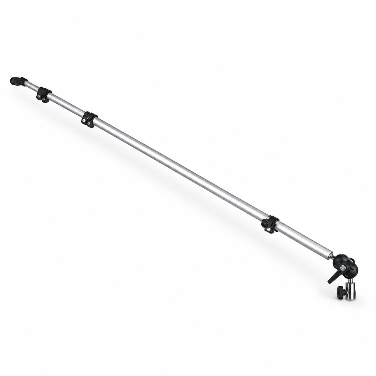 Support de réflecteur Falcon Eyes RBT-2566, bras télescopique en aluminium avec pinces à ressort, rotule orientable et raccord spigot