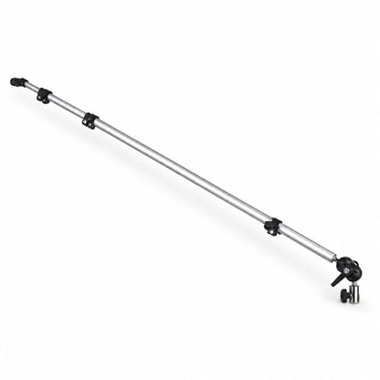 Support de réflecteur Falcon Eyes RBT-2566, bras télescopique en aluminium avec pinces à ressort, rotule orientable et raccord spigot