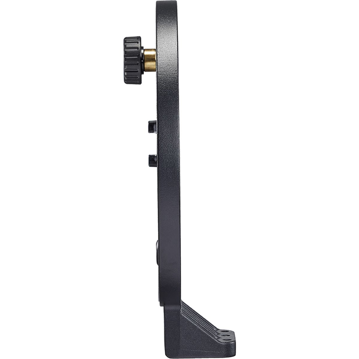 Support rotatif Godox FLB-90 de profil, molette et embase