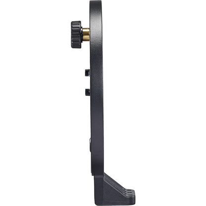 Support rotatif Godox FLB-90 de profil, molette et embase