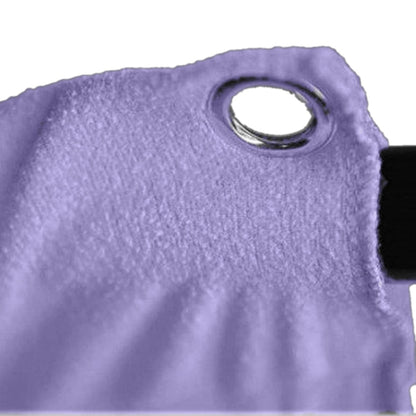 Toile de Fond Photo Anti-Froissage Westcott 2,7 x 3 m, coloris violet clair, ourlet à œillets passé sur une barre de fond 