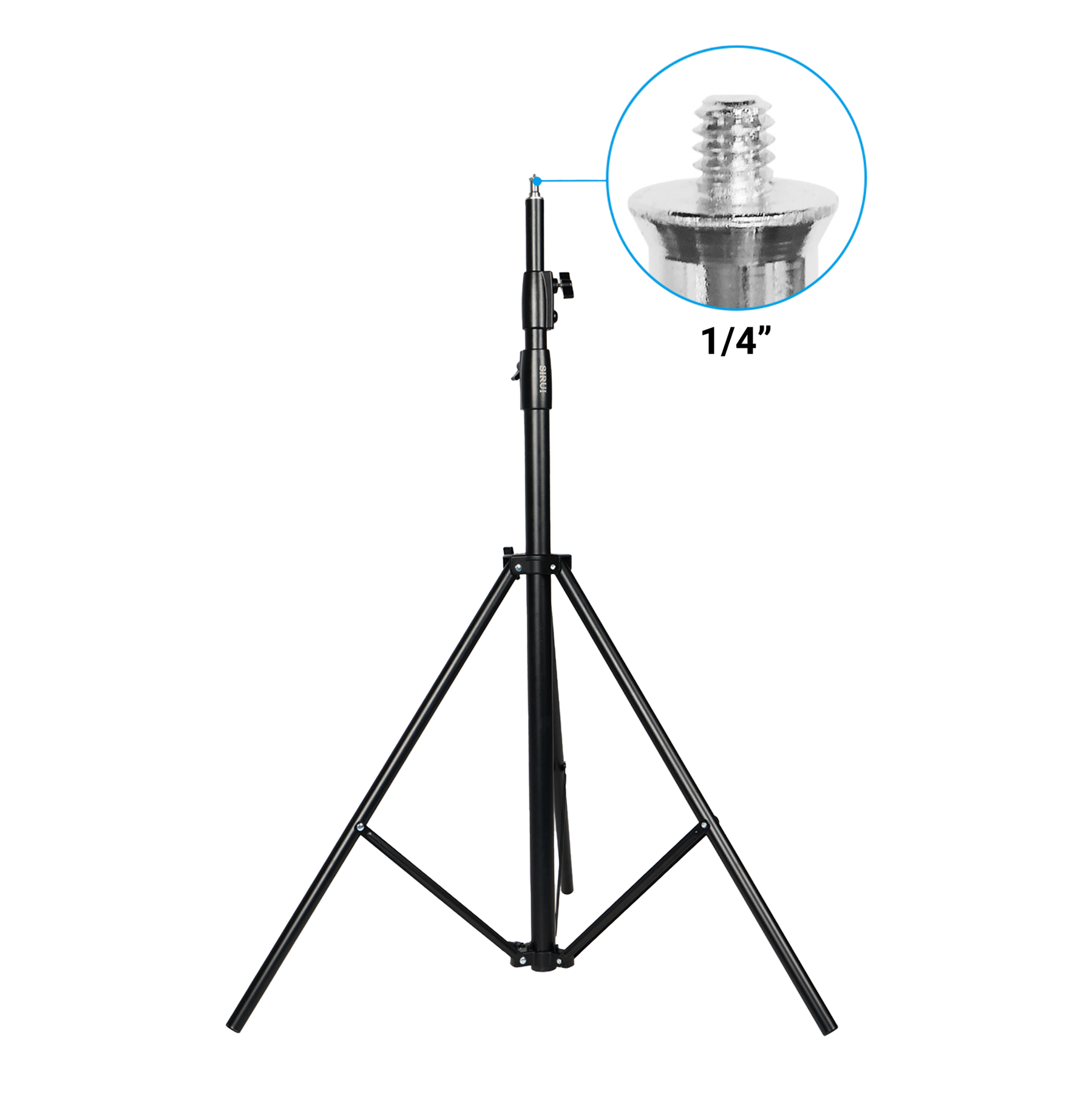 Pied de lumière Heavy Duty Sirui DJ280, déployé