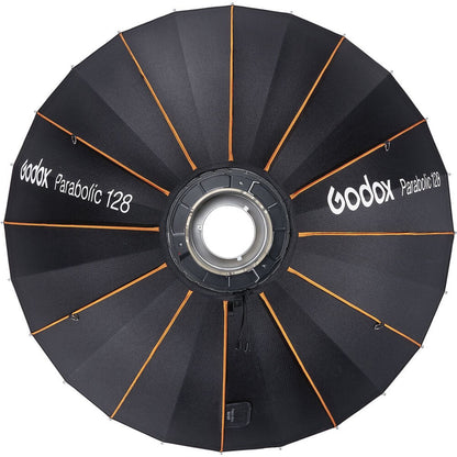Zoom Box Parabolic P128KIT Godox, monté sur pied studio