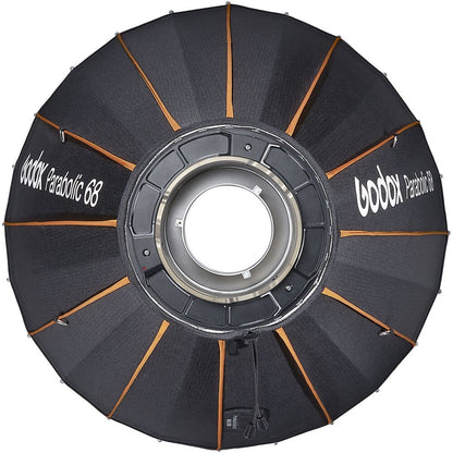 Zoom Box Parabolic P68KIT Godox, tige de mise au point