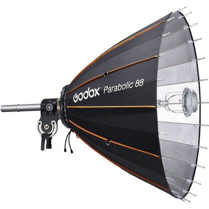 Zoom Box Parabolic P88KIT Godox, réflecteur déployé